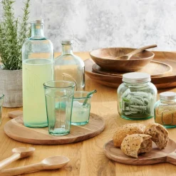 ACACIA CHIC Assiette Avec Manche Naturel