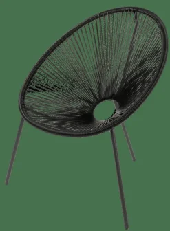 ACAPULCO Chaise Lounge Noir