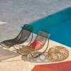 ACAPULCO Chaise Longue Basculante Noir