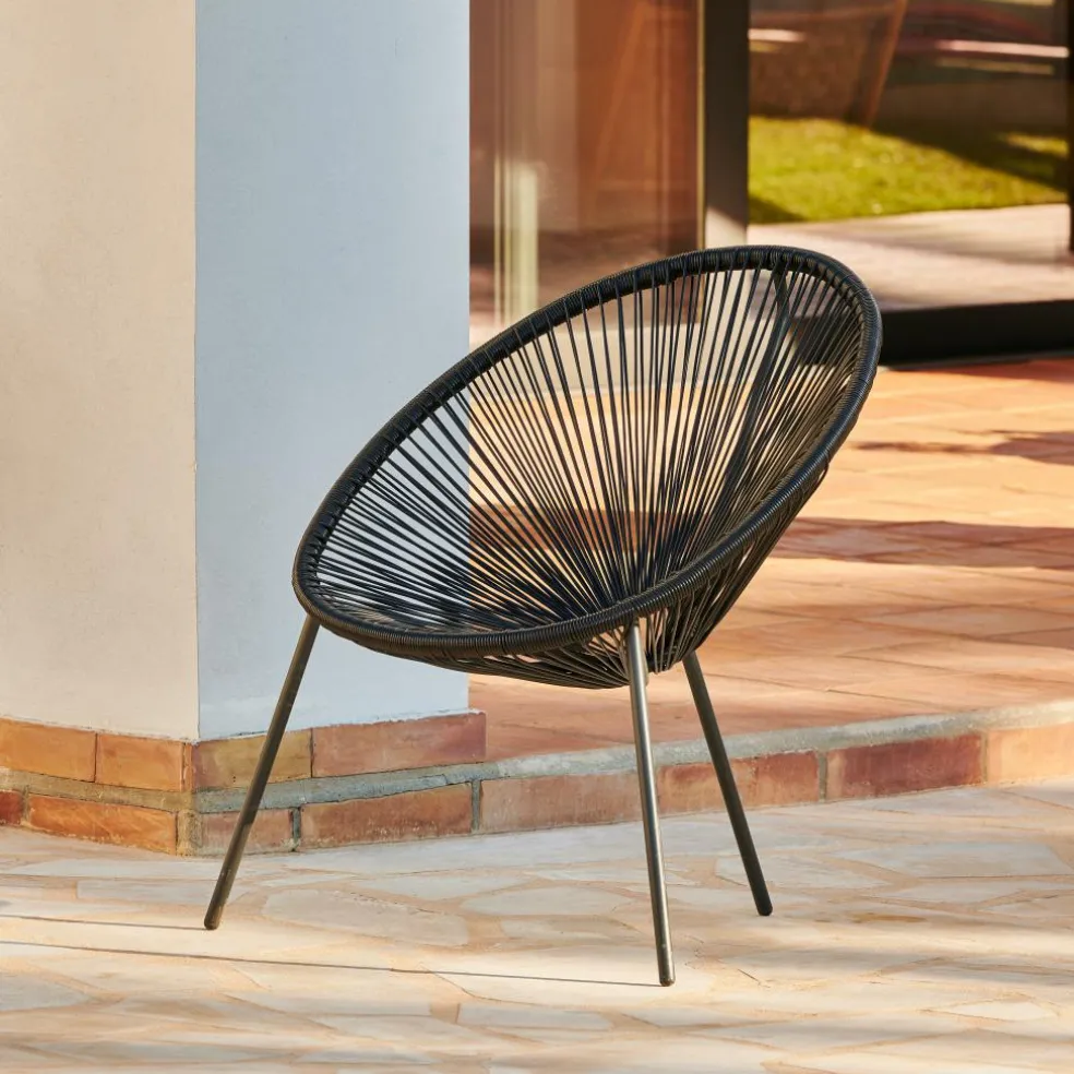 ACAPULCO Chaise Lounge Set De 2 Sable