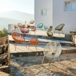 ACAPULCO Chaise Pour Enfants Noir