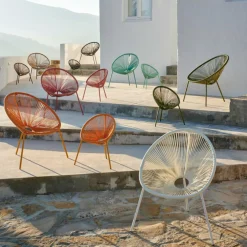 ACAPULCO Chaise Pour Enfants Aqua