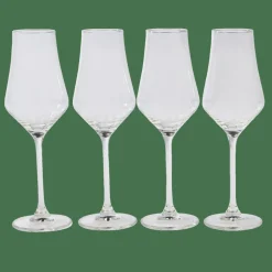 AFTER DINNER Verre à Whisky Set De 4 Transparent