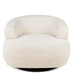 AGNES Plaid Blanc Cassé