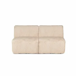 AGNES Plaid Blanc Cassé