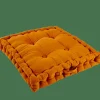 ALDA Coussin Matelas Ocre