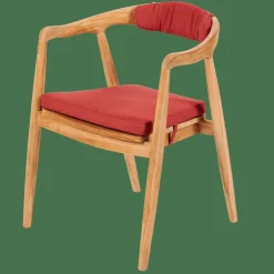 AUGUST Coussin D'assise Rouge