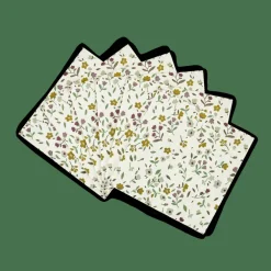 AURELLE Set De 20 Serviettes Multicolore