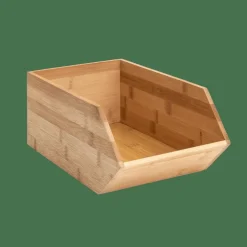 BAMBOO Organisateur Empilable Naturel