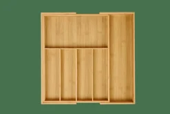 BAMBOO Organisateur Tiroir Escamotable Naturel
