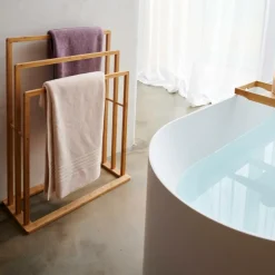 BAMBOO Porte-serviettes Naturel