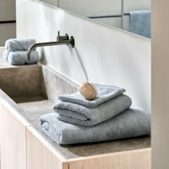 B-LUX Drap De Bain Argent