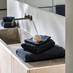 B-LUX Tapis De Bain Bordeaux