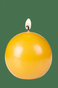 BOLA Bougie Boule Jaune