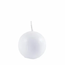 BOLA Bougie Boule Rouge Foncé
