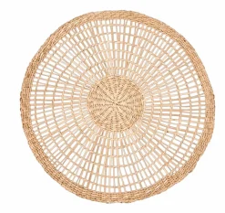 BRAID Rond De Serviette Set De 2 Naturel