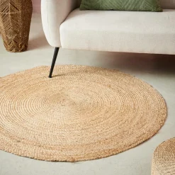 BRAID Rond De Serviette Set De 2 Naturel