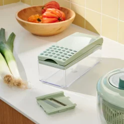 CUISINO Couteau éplucheur Menthe