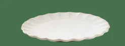 DAHLIA Assiette Blanc