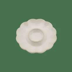 DAHLIA Coquetier Blanc