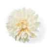 DAHLIA Fleurs Artificielles Crème