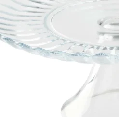 DAHLITA Plat à Gâteau Transparent