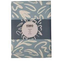 EARTH CLOUD Assiette Plate Bleu