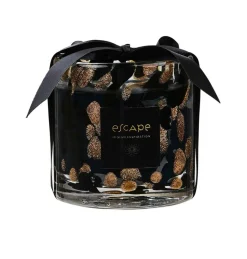ESCAPE INDIAN INSPIRATION Bougie Parfumée Dans Un Verre Blanc, Beige, Multicolore