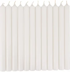 FINA Bougies Set De 12 Ivoire