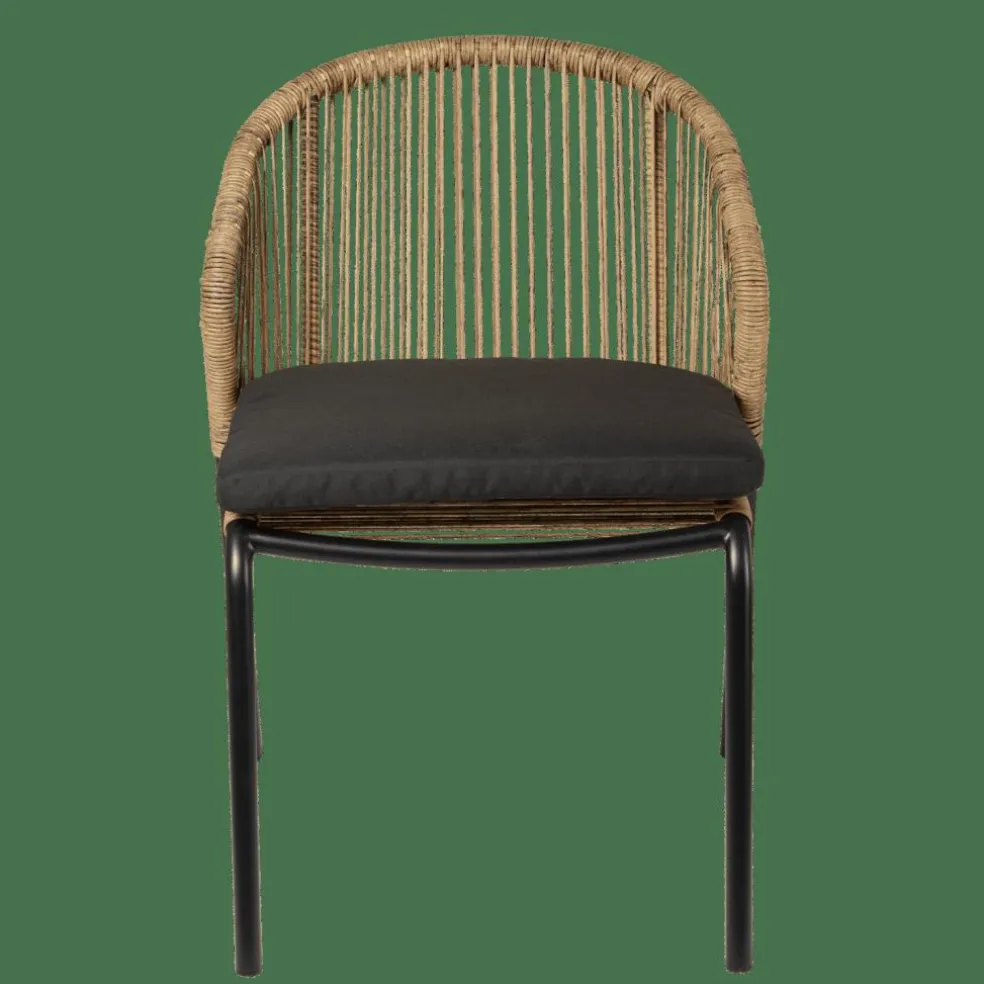 FORMAX & ROYAN Set De Jardin Noir/natural