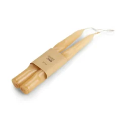 GLOSSY Set De 2 Bougies Beige