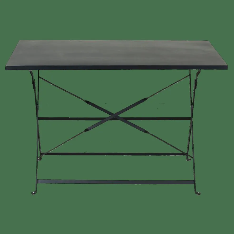 IMPERIAL Ensemble Bistrot Rectangulaire Noir