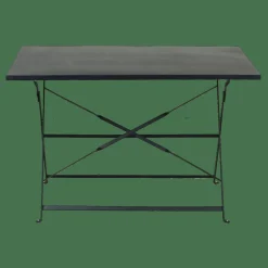 IMPERIAL Table Pliante Rectangulaire Noir
