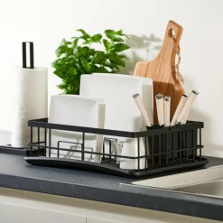 INDUSTRIA Égouttoir Pour Vaisselle Noir
