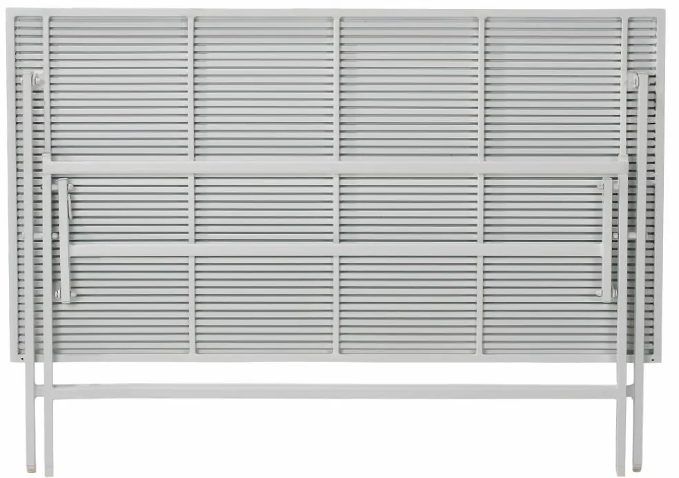 JESSE Ensemble Bistrot Rectangulaire Blanc