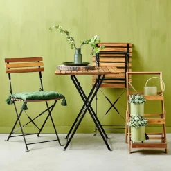 KAPAS Table Pliante Naturel