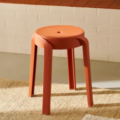KARLUS Tabouret Terre Cuite