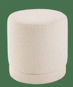 LANCE Pouf Blanc
