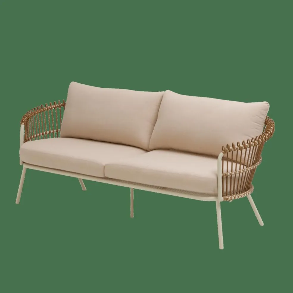 LARGOW Salon De Jardin Sable