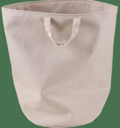LINOLUX Panier à Linge Beige