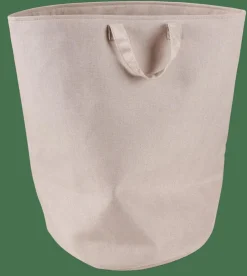 LINOLUX Panier à Linge Beige
