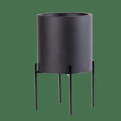 LOUNGE Pot De Jardin Noir