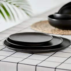 MAGMA Assiette Noir