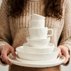 MAREA Assiette Blanc