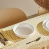 MAREA Assiette Creuse Blanc