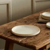 MINERAL MARBLE Assiette Blanc