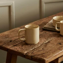 MINERAL SAND Mug Avec Anse 30 CL Beige