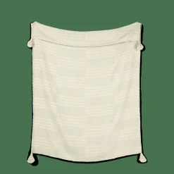 MISTRA Plaid Bleu Clair