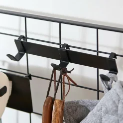MODULAR Portemanteau Avec 3 Crochets Noir
