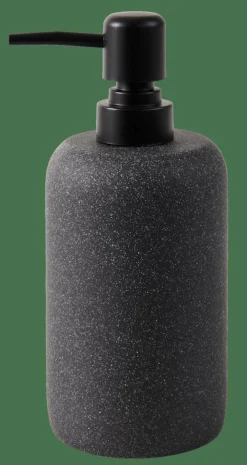 MOON Distributeur De Savon Noir, Gris Foncé